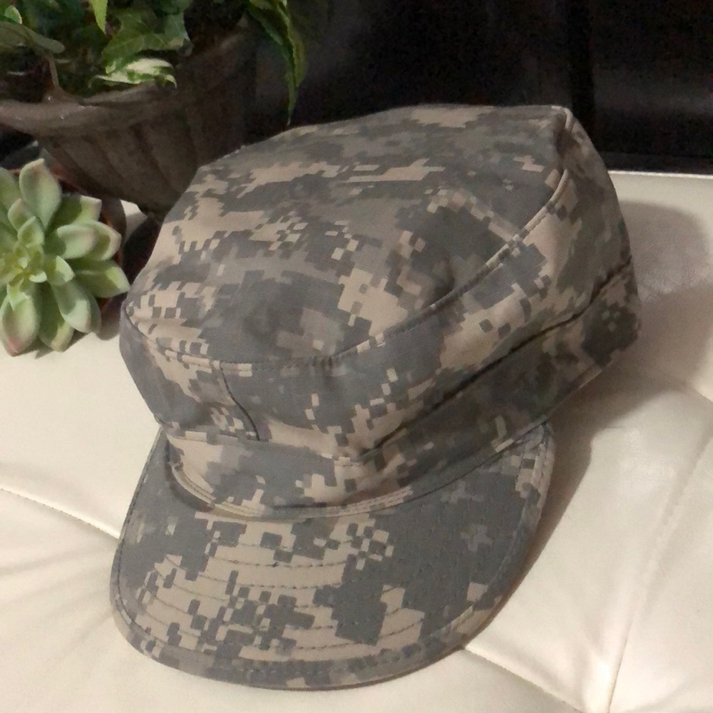 Authentic Patrol Cap-Camo-7 3/4-unisex